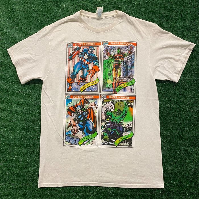 Vintage Marvel Avengers Vintage Y2K Comics T-Shirt | Grailed