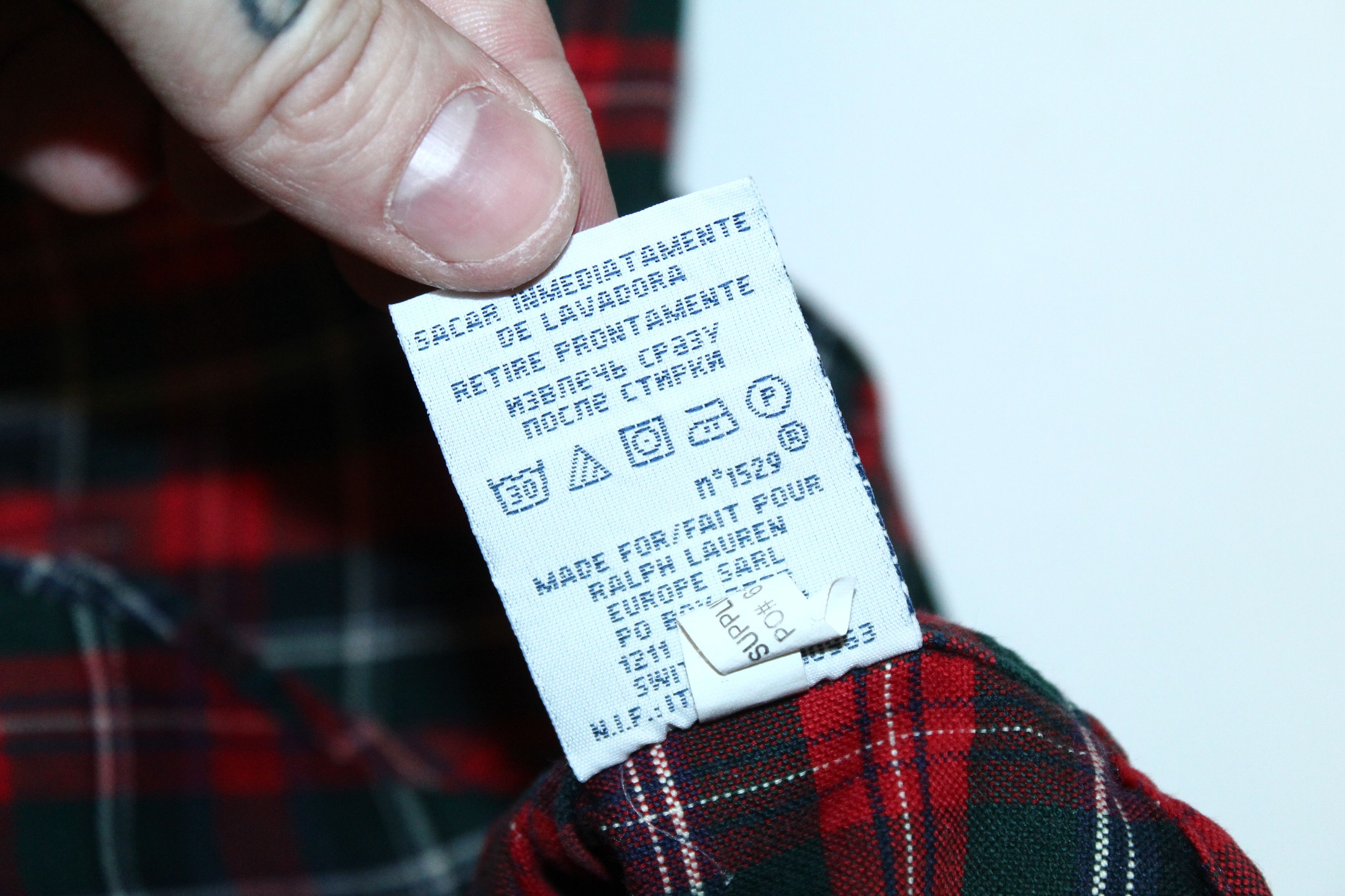 Polo Ralph Lauren Polo Ralph Lauren Custom Fit Tartan Oxford Casual Shirt Size US S / EU 44-46 / 1 - 7 Thumbnail