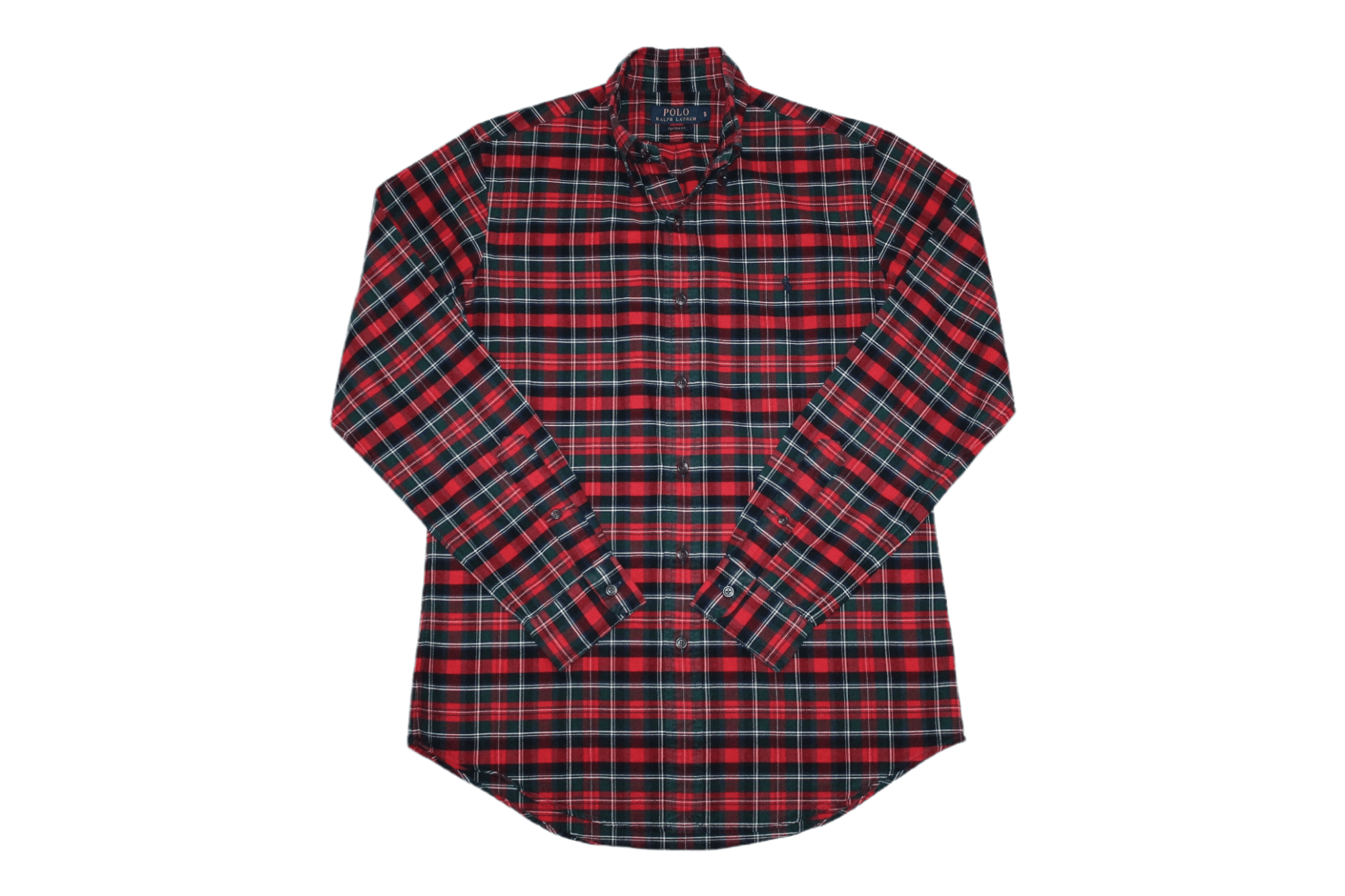 Polo Ralph Lauren Polo Ralph Lauren Custom Fit Tartan Oxford Casual Shirt Size US S / EU 44-46 / 1 - 1 Thumbnail