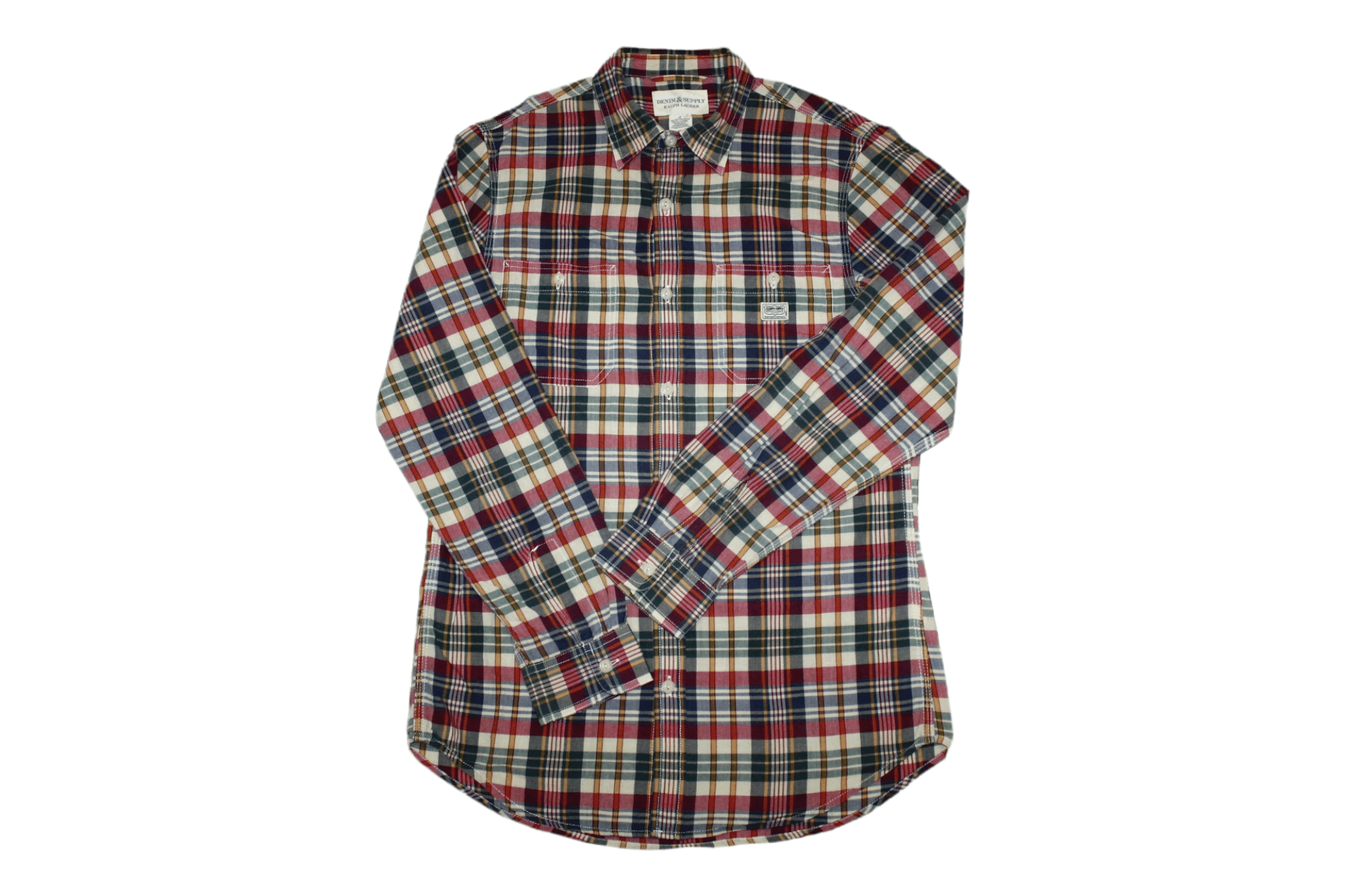 Denim & Supply Ralph Lauren Vintage Denim & Supply Ralph Lauren Madras Casual Shirt Size US M / EU 48-50 / 2 - 1 Thumbnail
