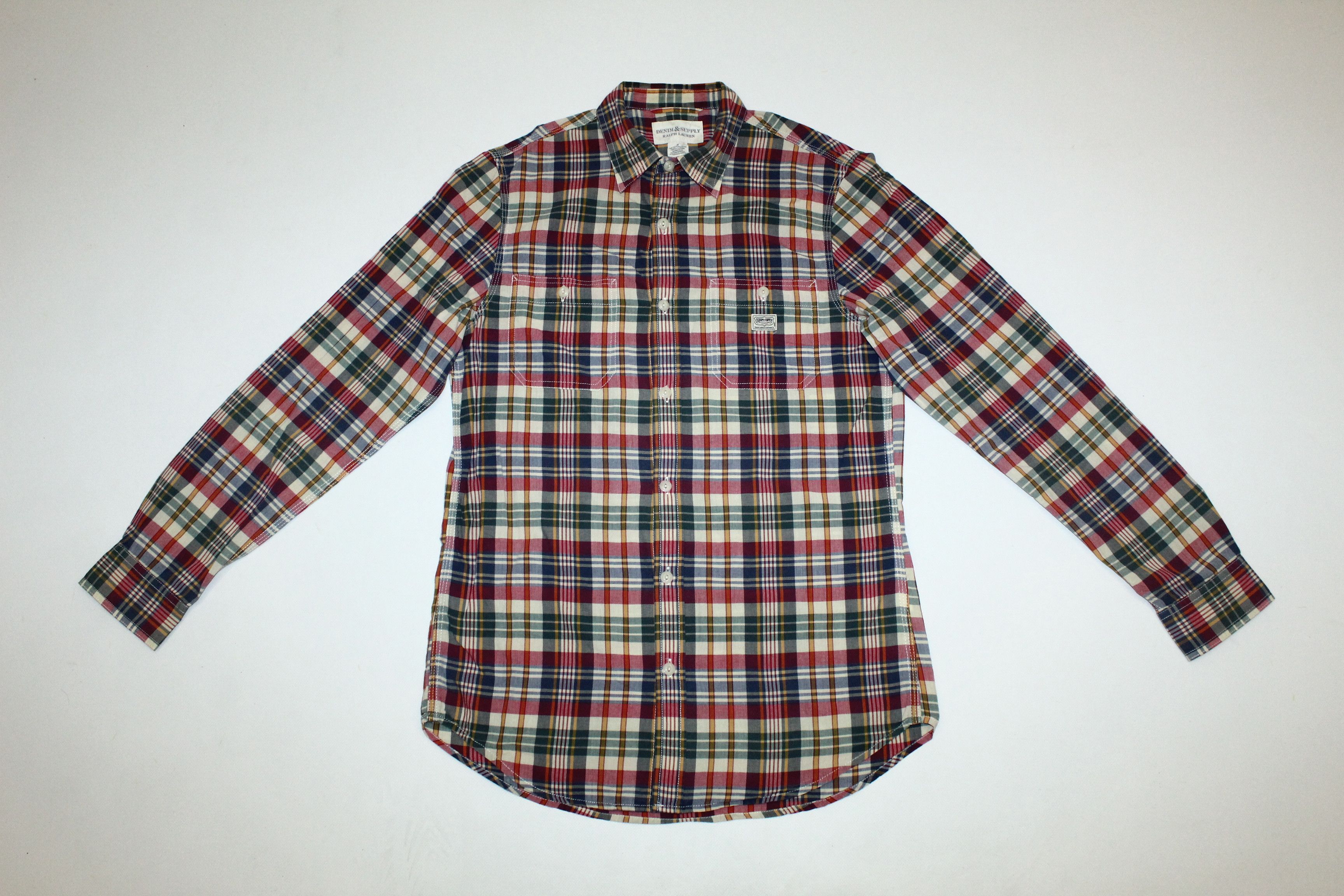 Denim & Supply Ralph Lauren Vintage Denim & Supply Ralph Lauren Madras Casual Shirt Size US M / EU 48-50 / 2 - 3 Thumbnail