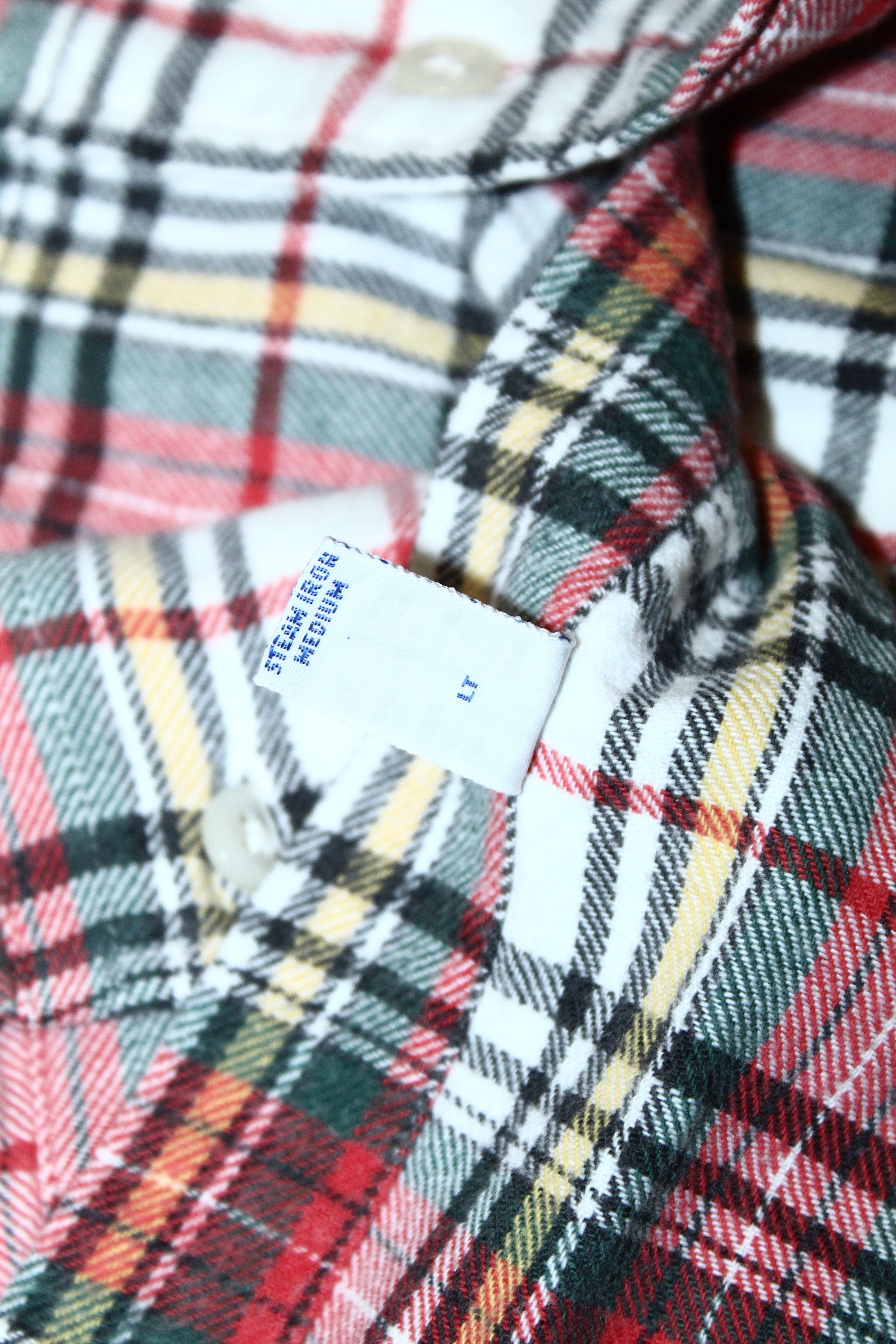 Polo Ralph Lauren RARE💥Ralph Lauren Rugged Flannel Tartan Plaid Baggy Shirt Size US XL / EU 56 / 4 - 6 Thumbnail