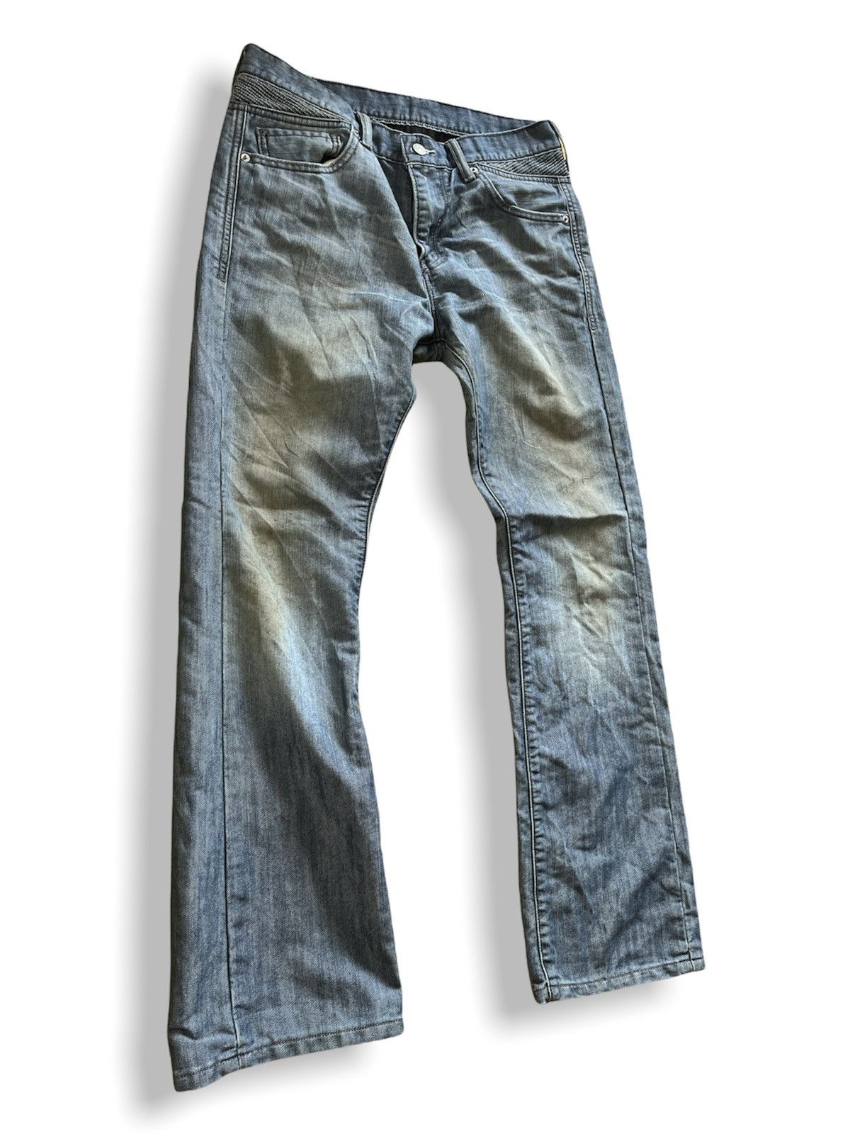 Levi's × Levi's Vintage Clothing × Vintage Vintage 80s Rare Flare LEVI'S 527 Square Pockets Size US 31 - 4 Thumbnail