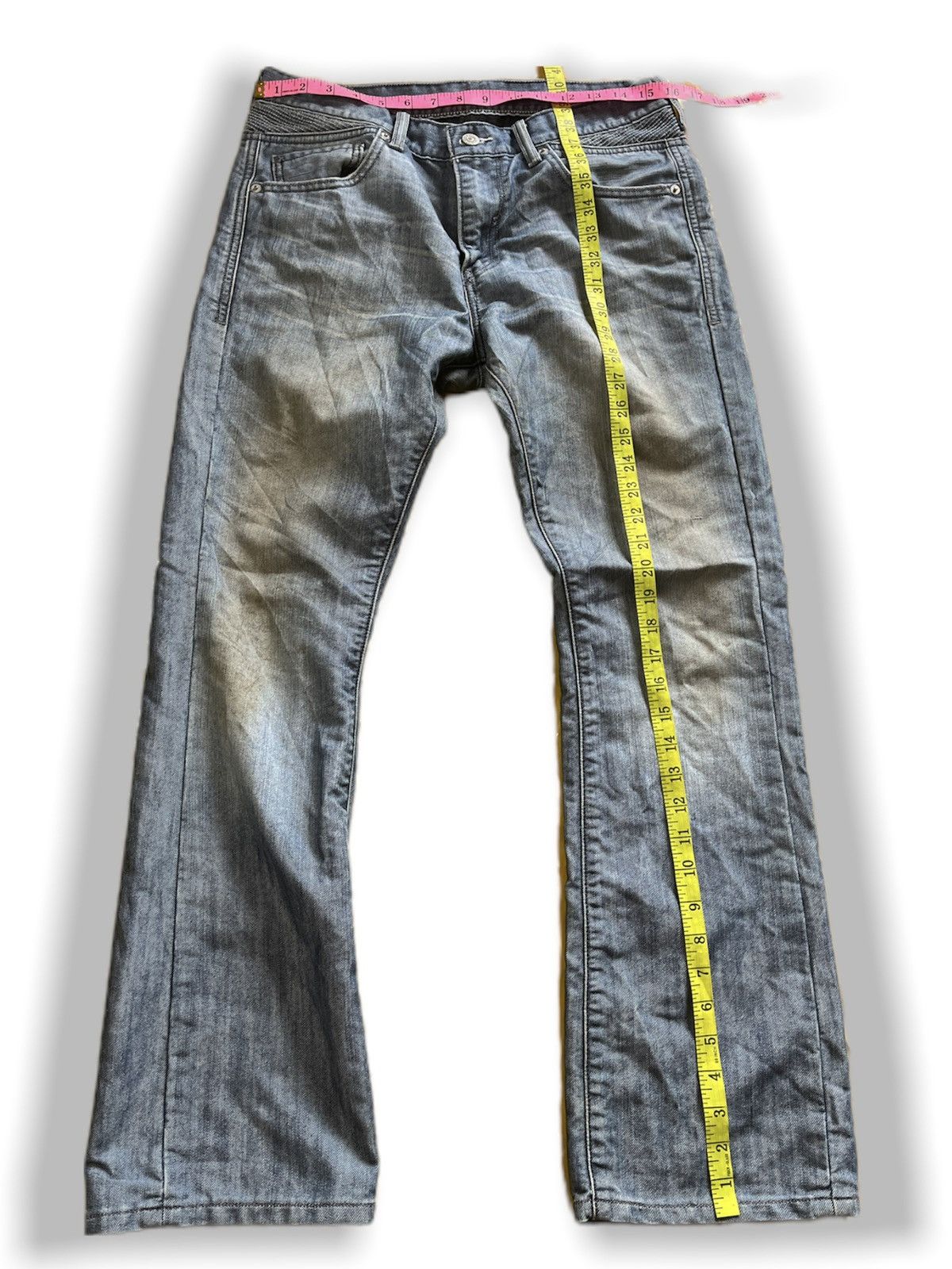 Levi's × Levi's Vintage Clothing × Vintage Vintage 80s Rare Flare LEVI'S 527 Square Pockets Size US 31 - 3 Thumbnail