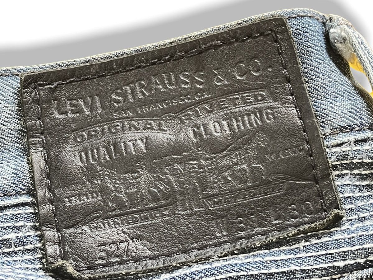 Levi's × Levi's Vintage Clothing × Vintage Vintage 80s Rare Flare LEVI'S 527 Square Pockets Size US 31 - 13 Thumbnail