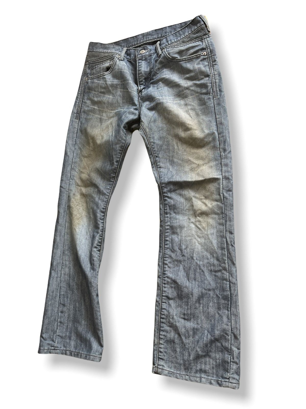 Levi's × Levi's Vintage Clothing × Vintage Vintage 80s Rare Flare LEVI'S 527 Square Pockets Size US 31 - 5 Thumbnail