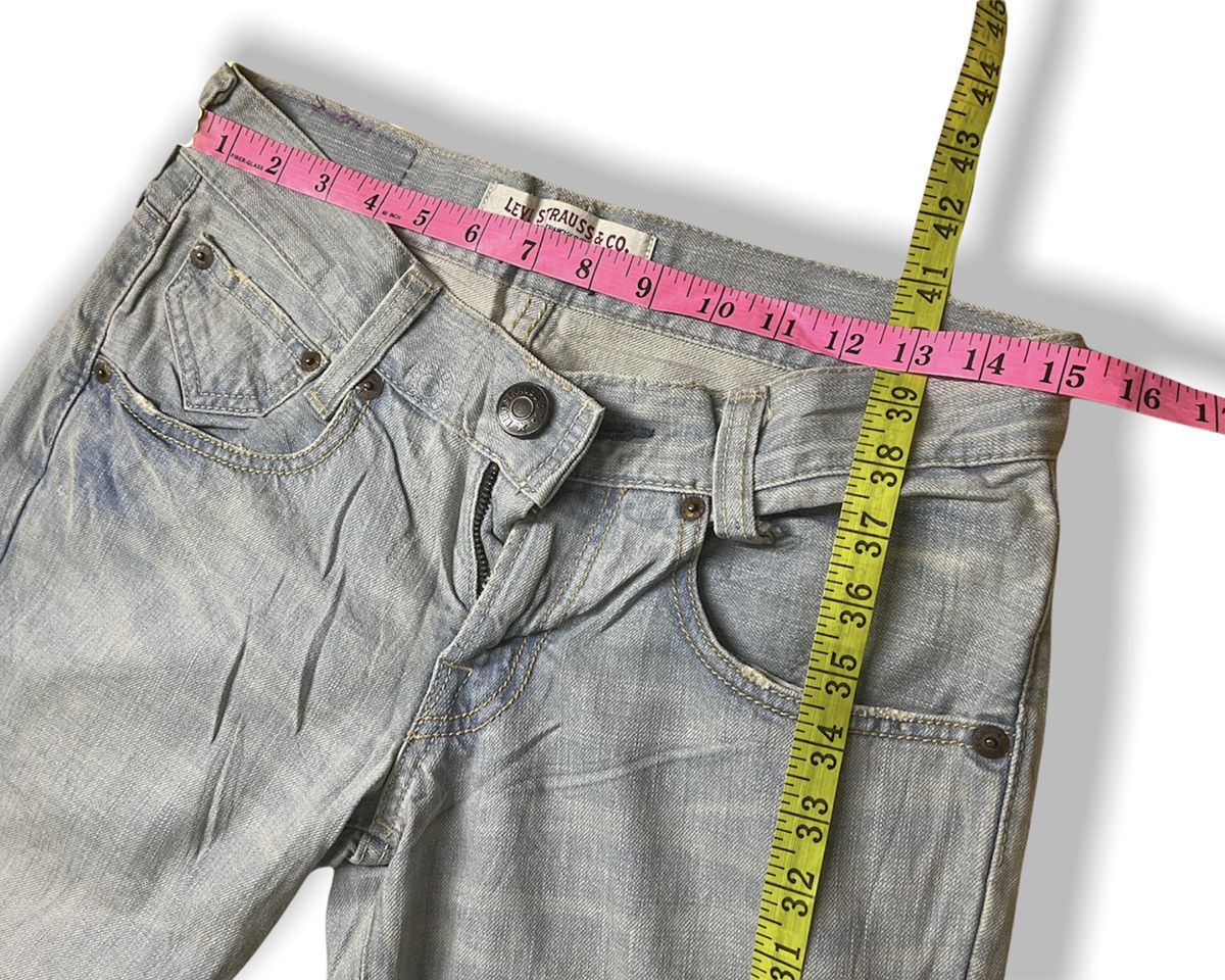 Japanese Brand × Levi's × Vintage Vintage Flare LEVI'S X EARTH MUSIC & ECOLOGY MADE IN JAPAN Size US 29 - 3 Thumbnail