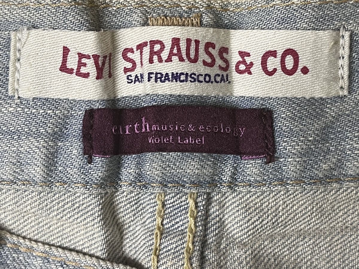 Japanese Brand × Levi's × Vintage Vintage Flare LEVI'S X EARTH MUSIC & ECOLOGY MADE IN JAPAN Size US 29 - 8 Thumbnail