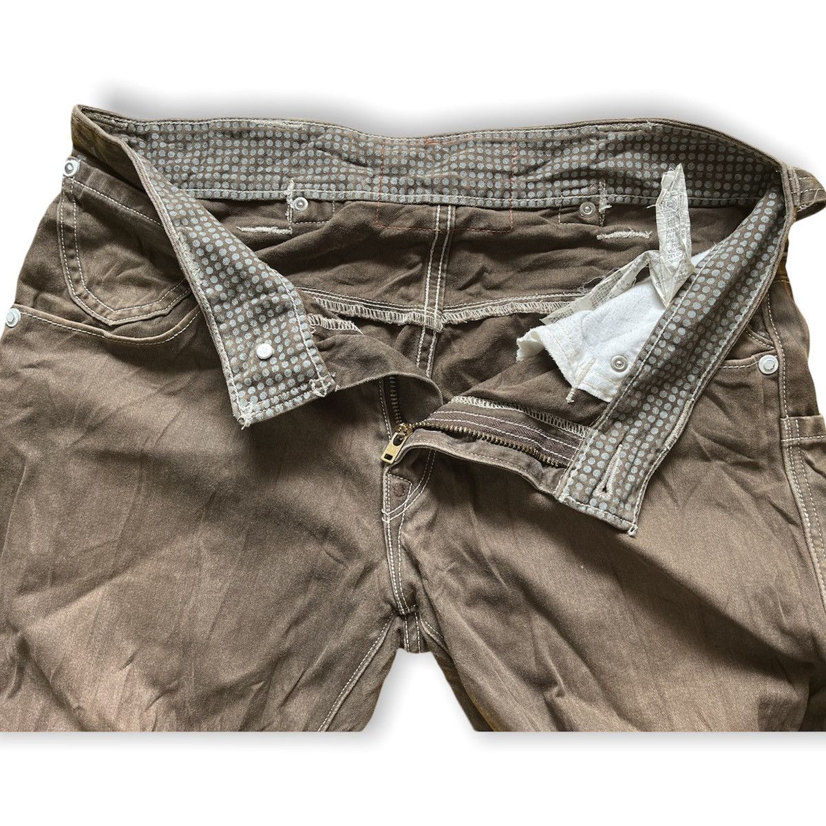 Levi's × Levi's Made & Crafted × Vintage VINTAGE LEVIS 523 SUPER RARE DESIGN Size US 30 / EU 46 - 2 Thumbnail
