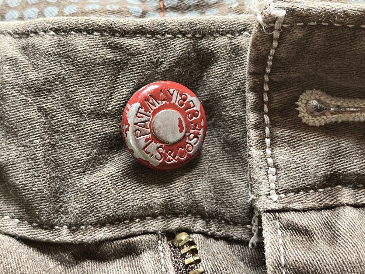 Levi's × Levi's Made & Crafted × Vintage VINTAGE LEVIS 523 SUPER RARE DESIGN Size US 30 / EU 46 - 3 Thumbnail