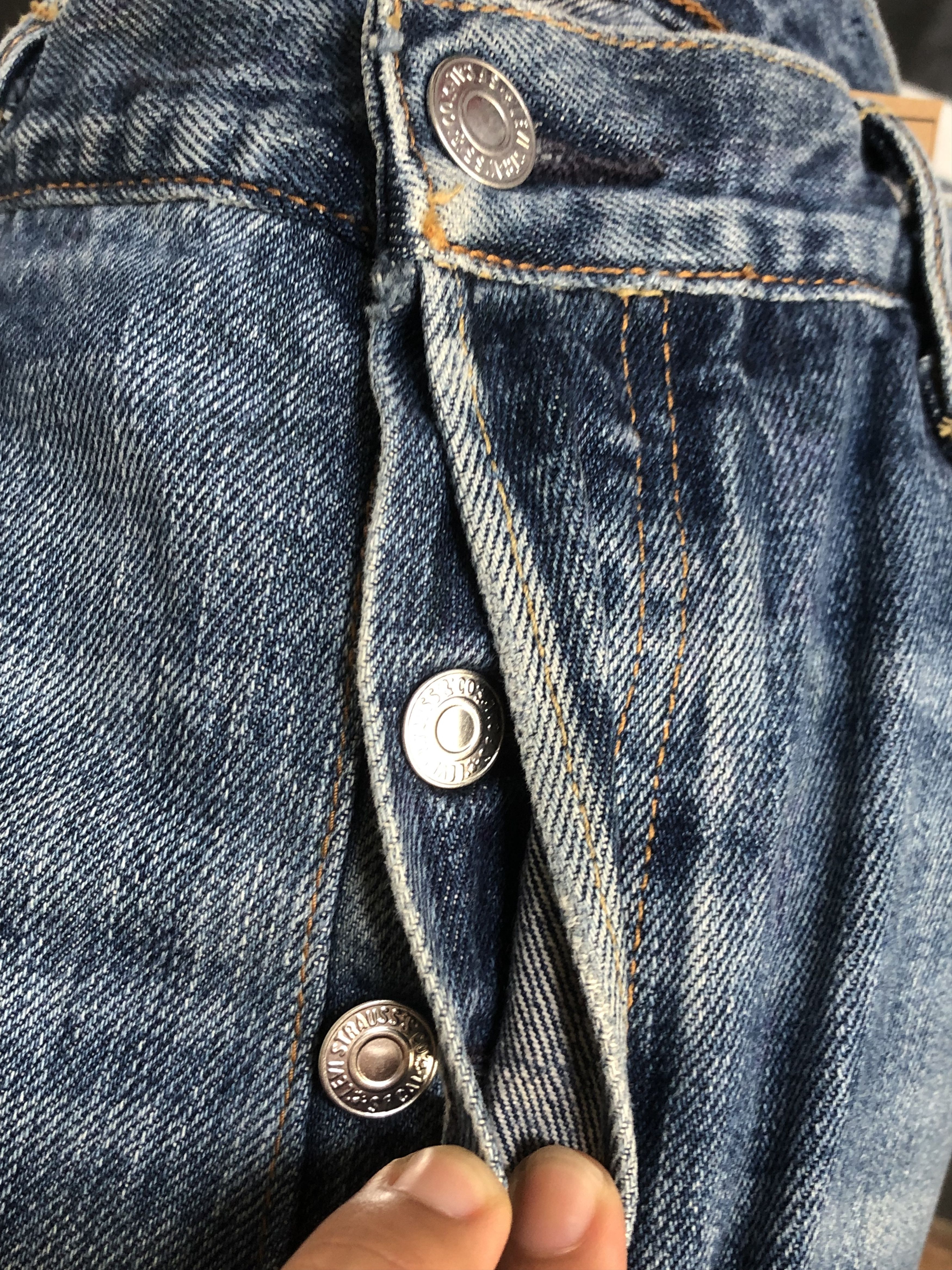 Levi's × RE/DONE Levis Re/Done The Crawford Distressed Denim Jeans L364 Size 32" / US 10 / IT 46 - 6 Thumbnail