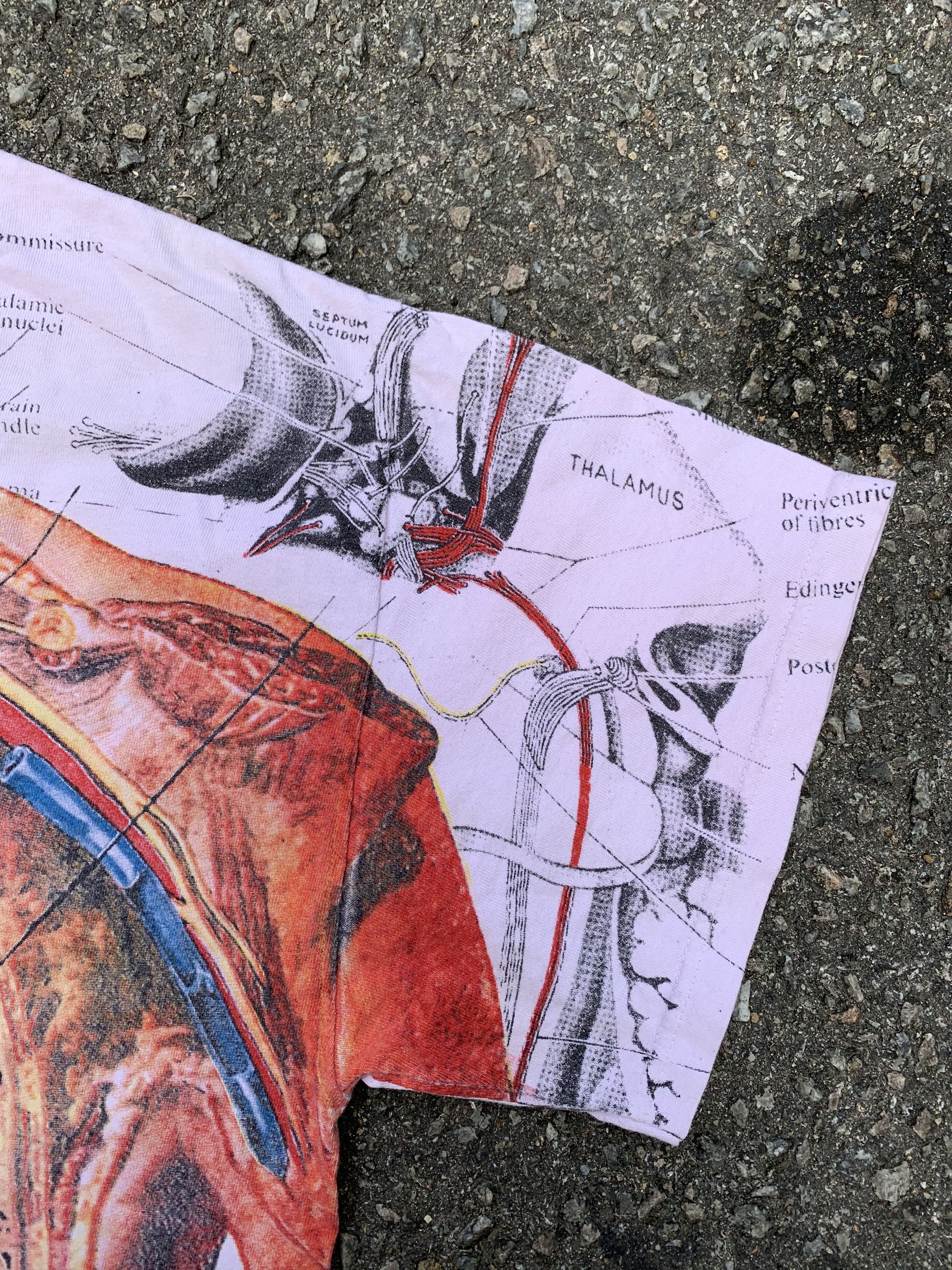 Band Tees 🔥Strung Out Punk Rock Band Fullprint Anatomy Tee Size US L / EU 52-54 / 3 - 8 Thumbnail