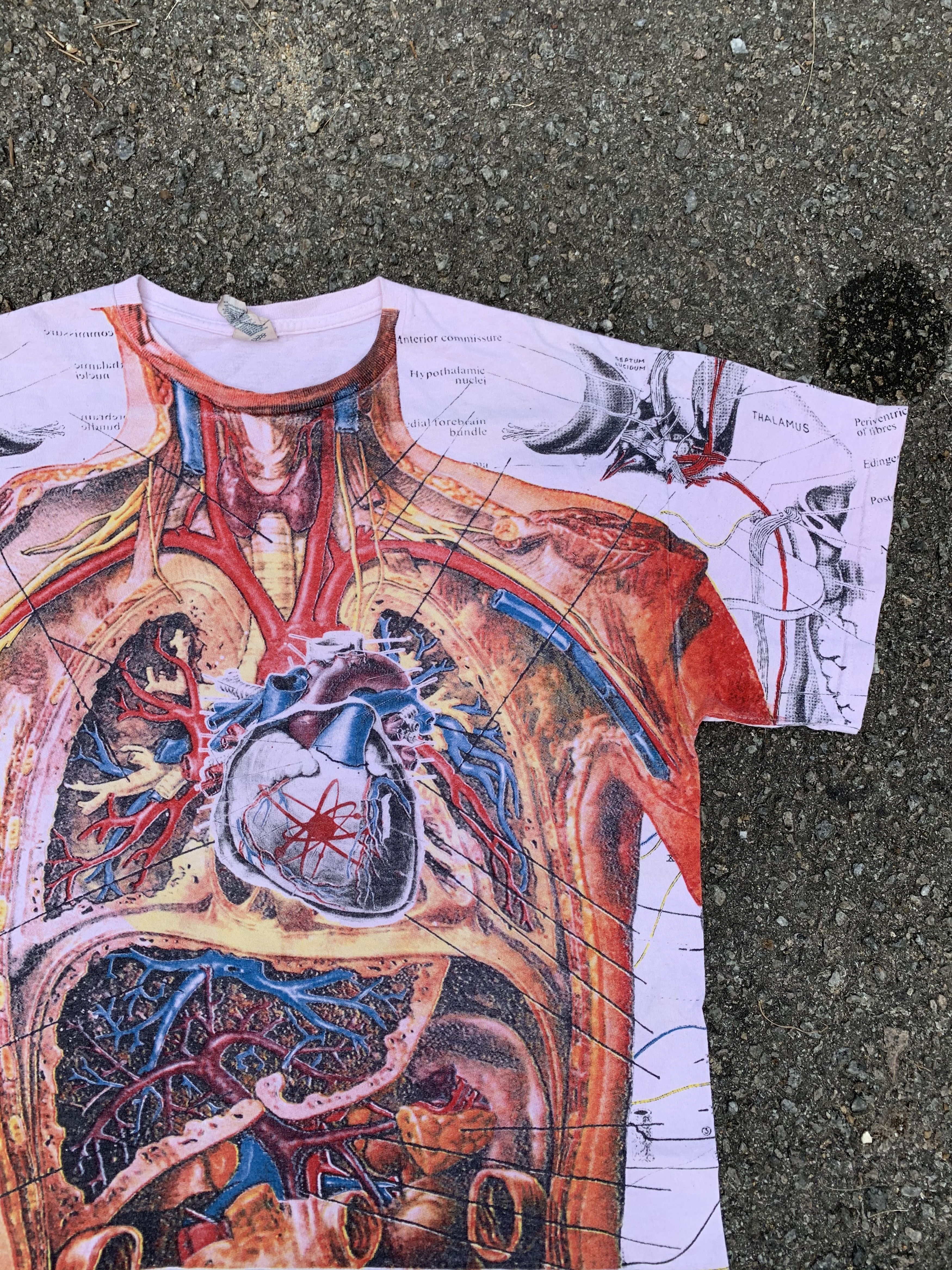 Band Tees 🔥Strung Out Punk Rock Band Fullprint Anatomy Tee Size US L / EU 52-54 / 3 - 3 Thumbnail