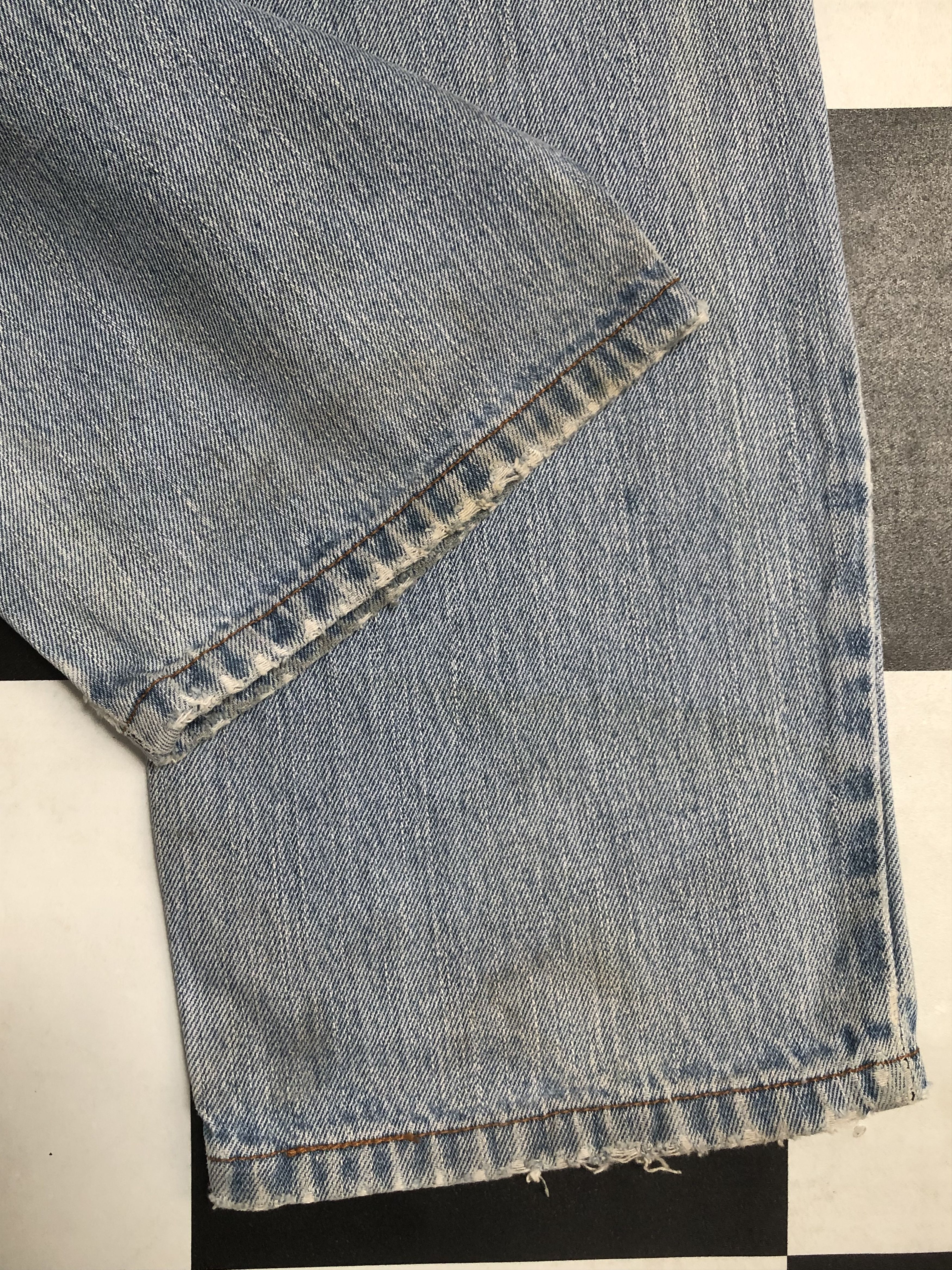 Levi's × Vintage Vintage Levis 550 Relaxed Fit Distressed Denim Jeans L348 Size US 33 - 11 Thumbnail