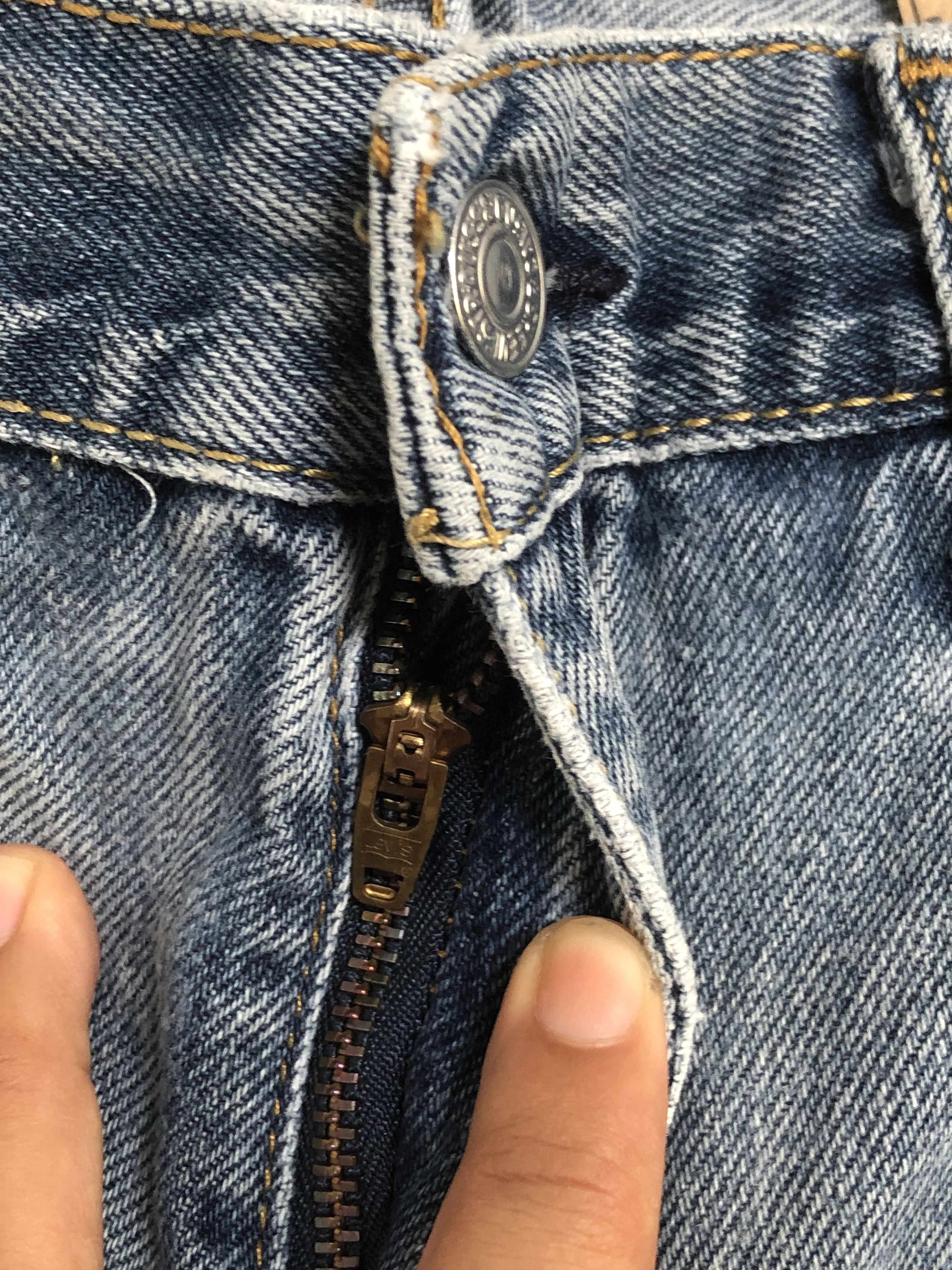 Levi's × Vintage Vintage Levis 550 Relaxed Fit Jean L337 Size US 34 / EU 50 - 5 Thumbnail