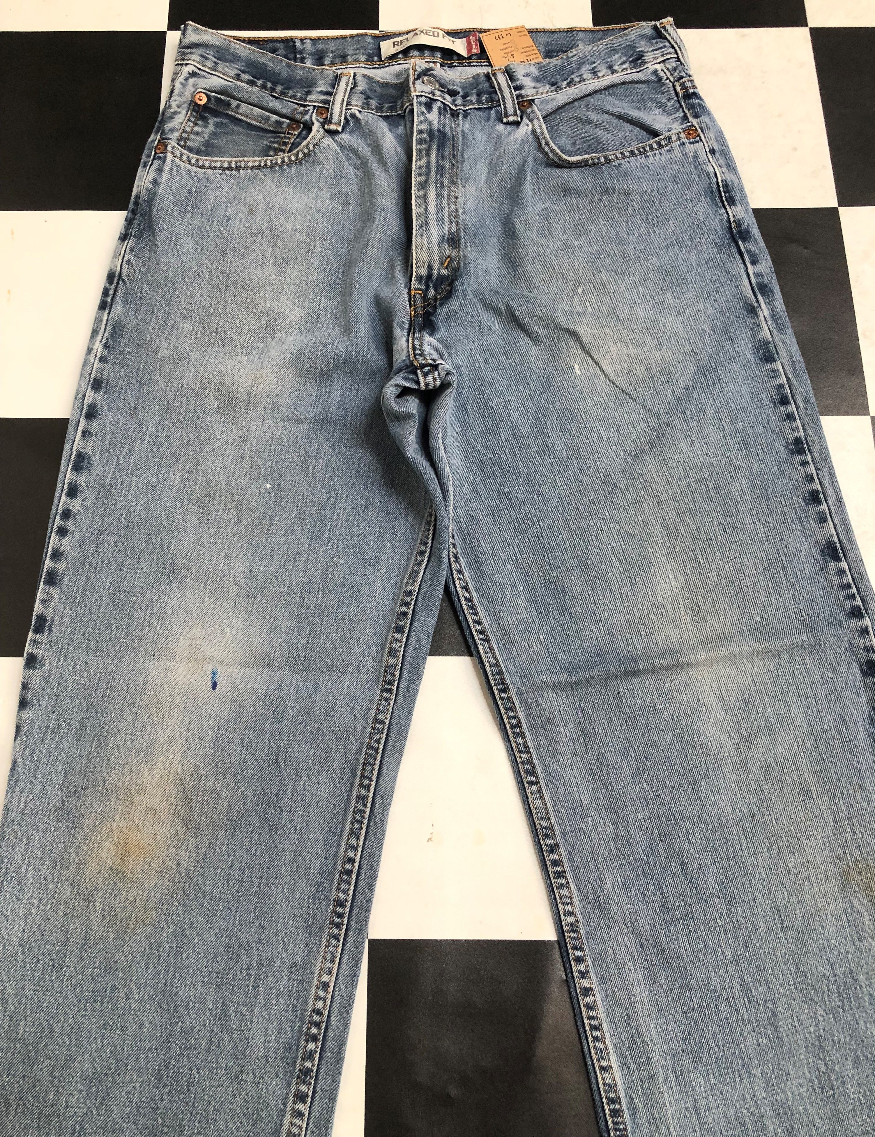 Levi's × Vintage Vintage Levis 550 Relaxed Fit Jean L337 Size US 34 / EU 50 - 3 Thumbnail