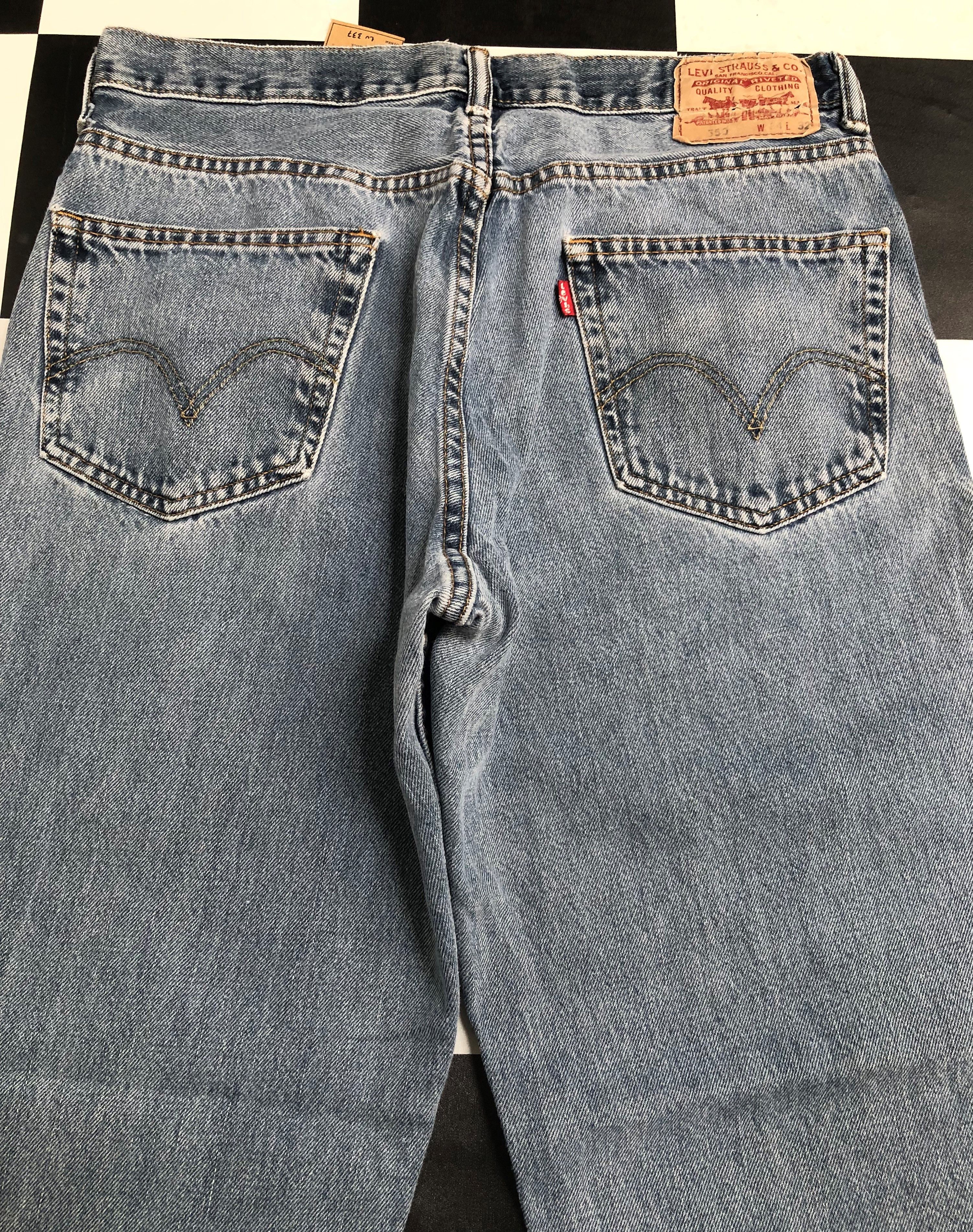 Levi's × Vintage Vintage Levis 550 Relaxed Fit Jean L337 Size US 34 / EU 50 - 7 Thumbnail