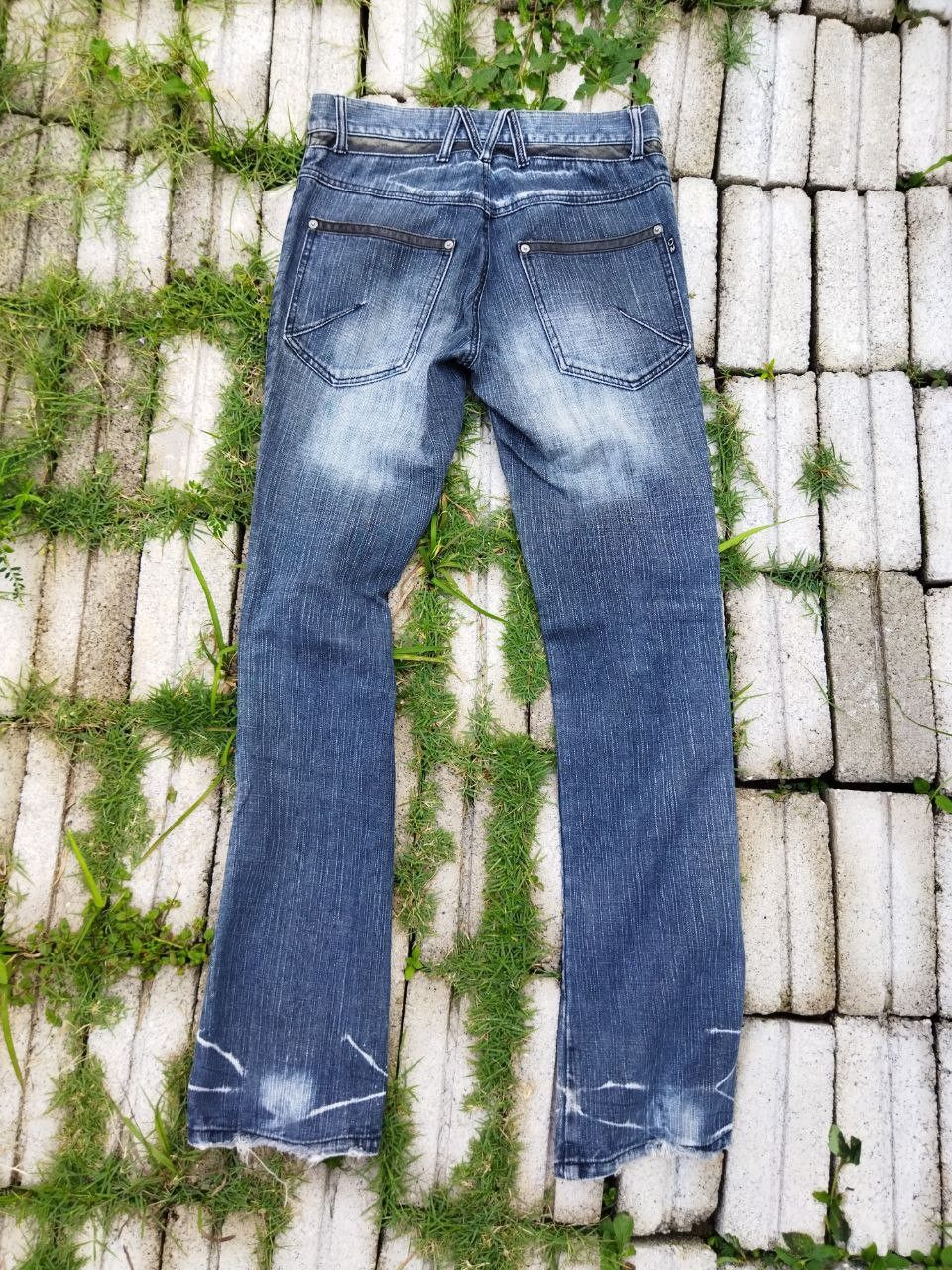 Morgan Homme Vintage Morgan Homme Flared Jeans - Size L Size US 32 / EU 48 - 8 Thumbnail