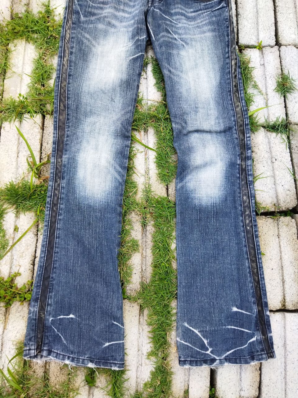 Morgan Homme Vintage Morgan Homme Flared Jeans - Size L Size US 32 / EU 48 - 3 Thumbnail
