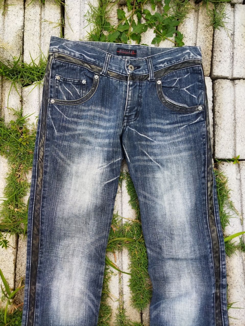 Morgan Homme Vintage Morgan Homme Flared Jeans - Size L Size US 32 / EU 48 - 4 Thumbnail