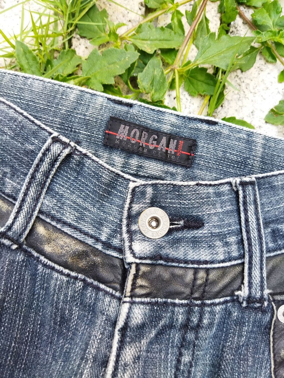 Morgan Homme Vintage Morgan Homme Flared Jeans - Size L Size US 32 / EU 48 - 5 Thumbnail