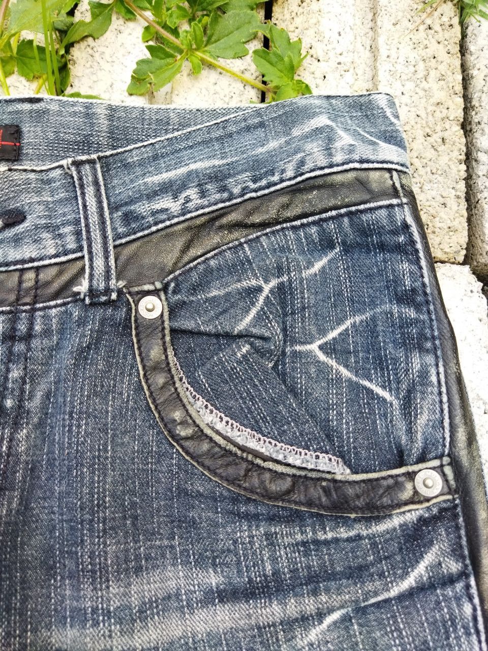 Morgan Homme Vintage Morgan Homme Flared Jeans - Size L Size US 32 / EU 48 - 6 Thumbnail