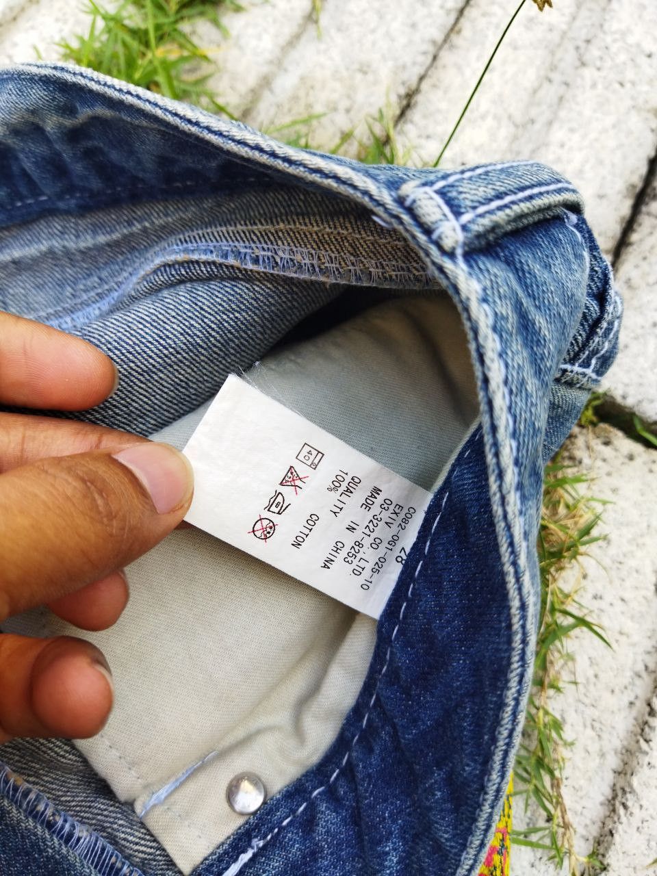 Japanese Brand Co&Lu Japan Hysteric Style Patches + Painted Jeans Size US 32 / EU 48 - 8 Thumbnail
