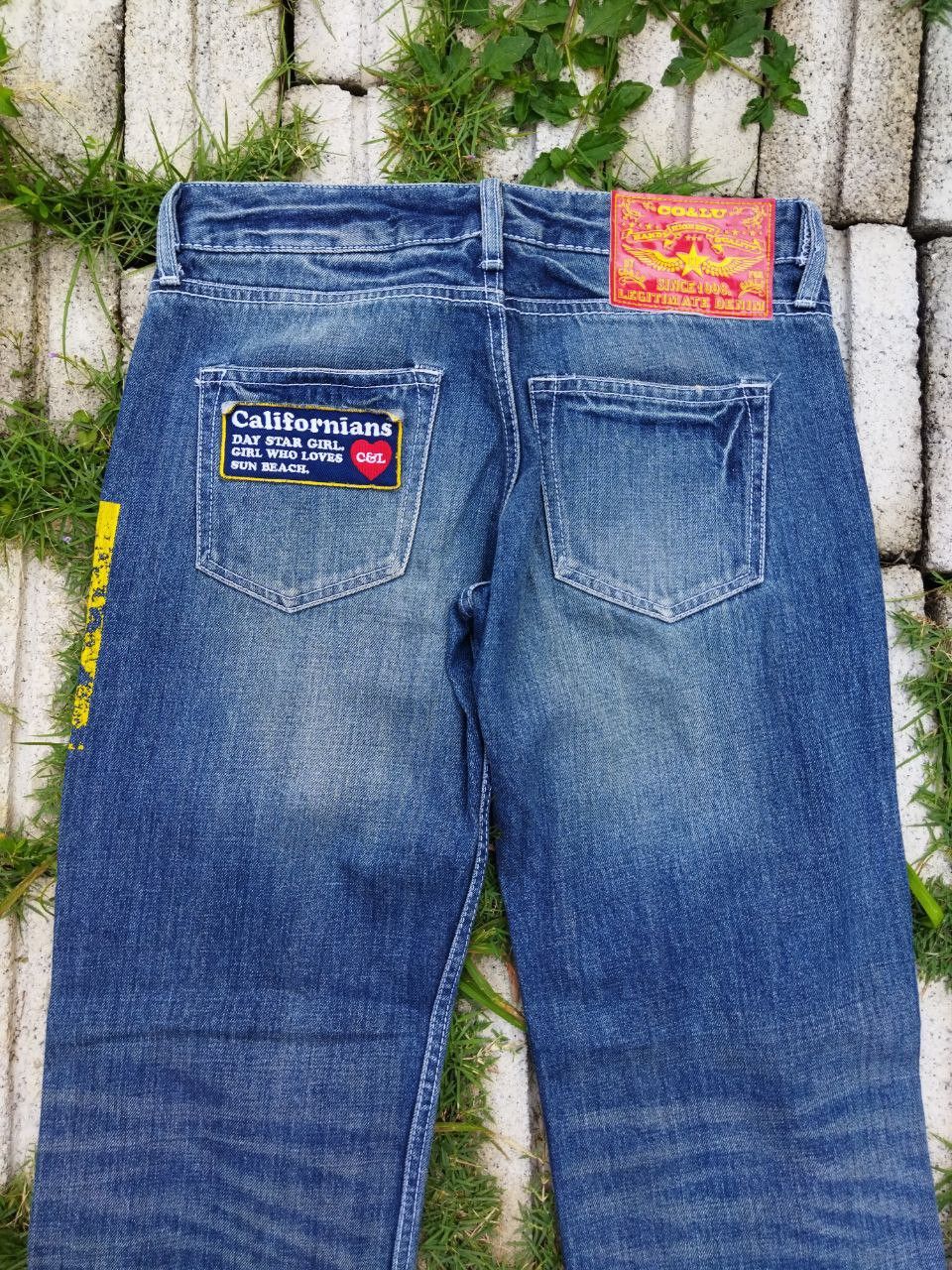 Japanese Brand Co&Lu Japan Hysteric Style Patches + Painted Jeans Size US 32 / EU 48 - 10 Thumbnail