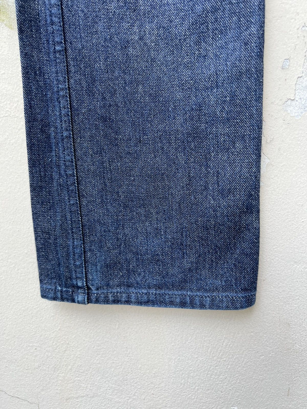 Issey Miyake Hiroyuki Obara AYUITE Japan Hybrid Sashiko Denim Flare Jeans Size US 30 / EU 46 - 14 Thumbnail