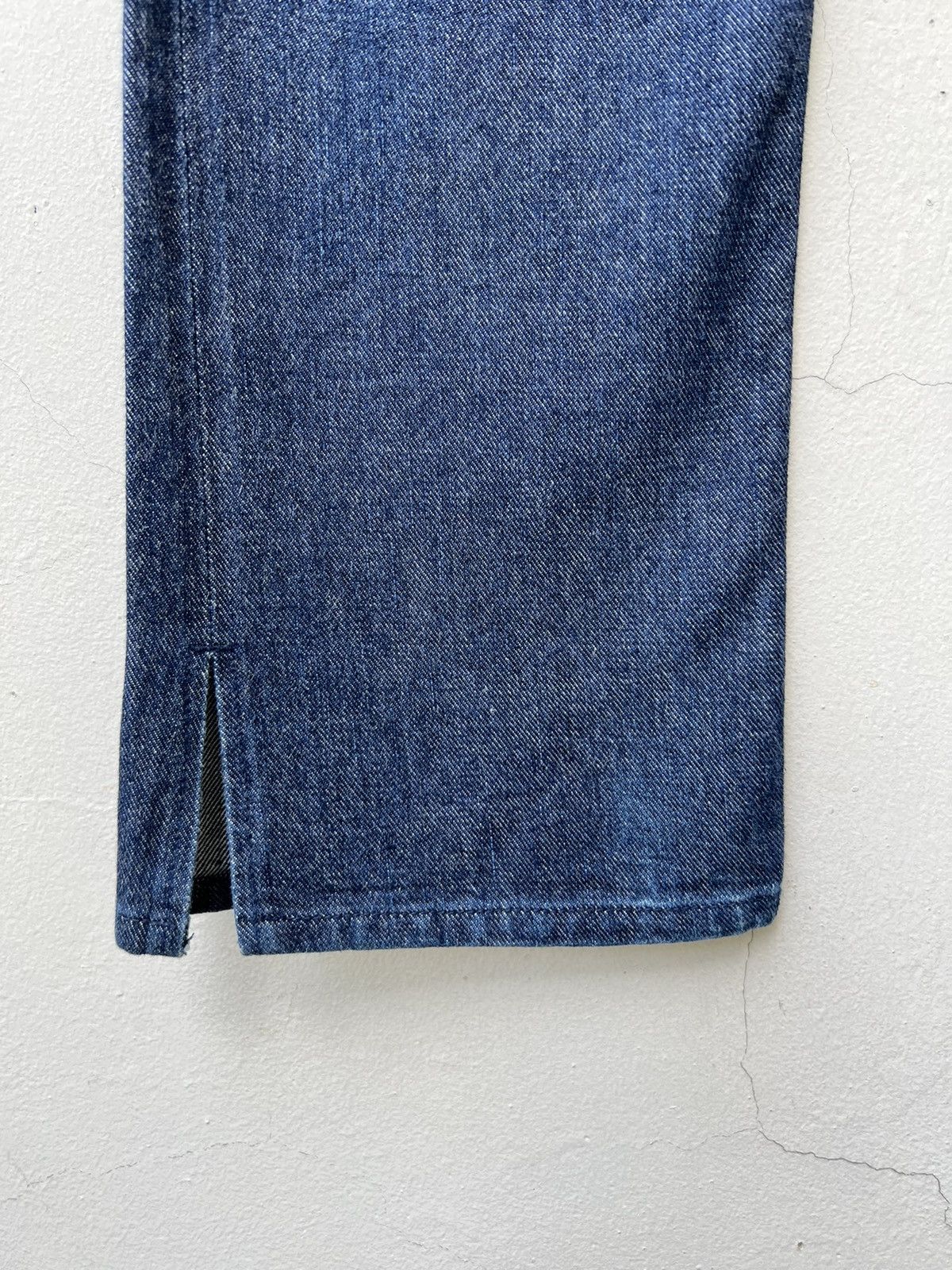 Issey Miyake Hiroyuki Obara AYUITE Japan Hybrid Sashiko Denim Flare Jeans Size US 30 / EU 46 - 11 Thumbnail