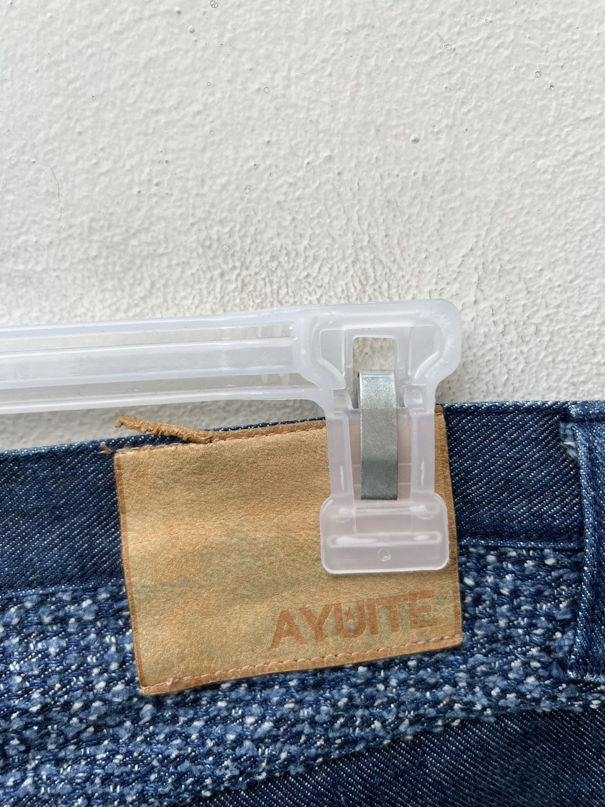 Issey Miyake Hiroyuki Obara AYUITE Japan Hybrid Sashiko Denim Flare Jeans Size US 30 / EU 46 - 21 Thumbnail