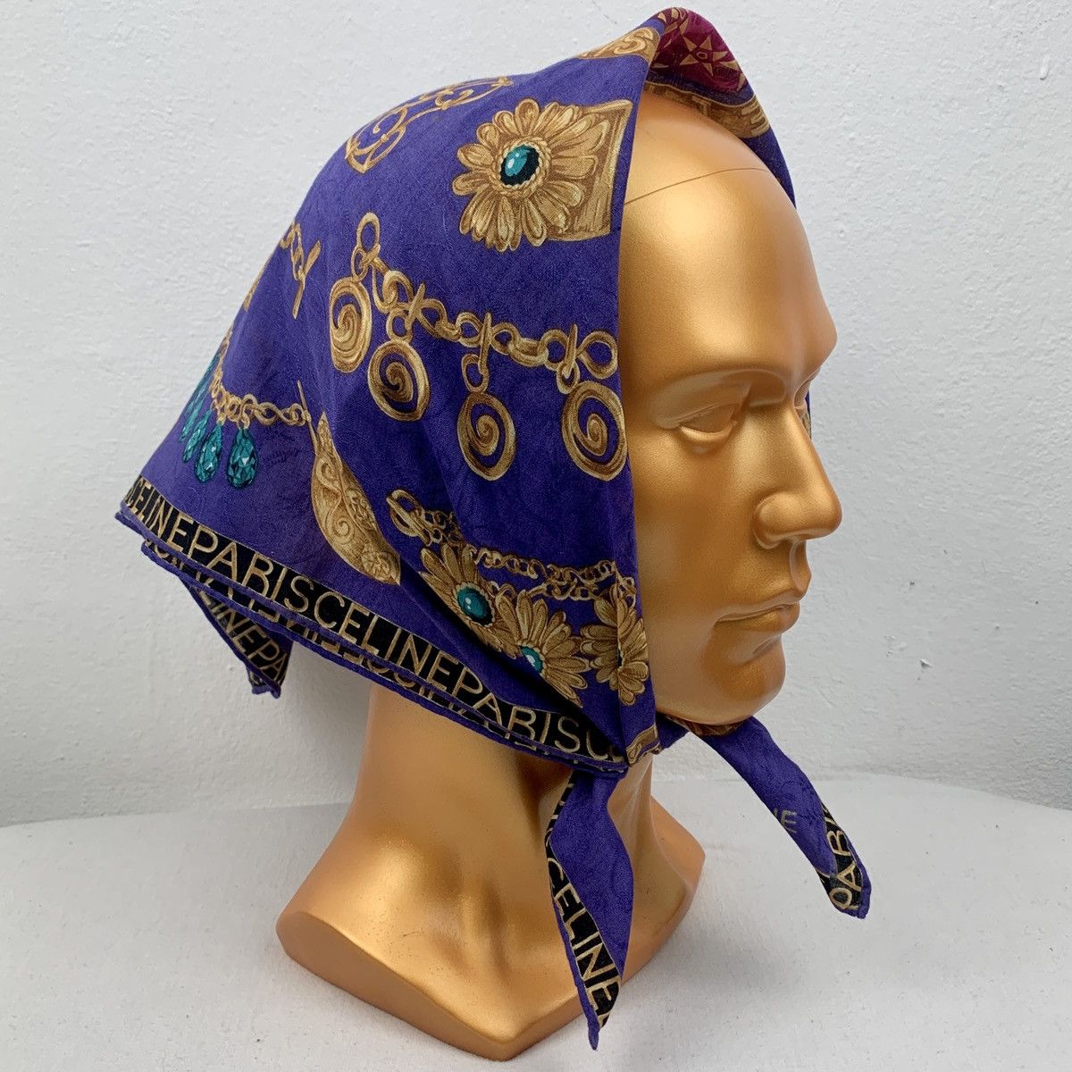 Celine Celine Vintage Handkerchief / Bandana Size ONE SIZE - 1 Thumbnail