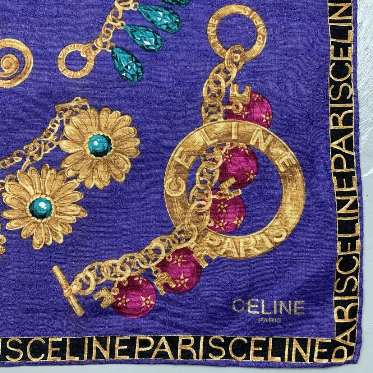 Celine Celine Vintage Handkerchief / Bandana Size ONE SIZE - 3 Thumbnail