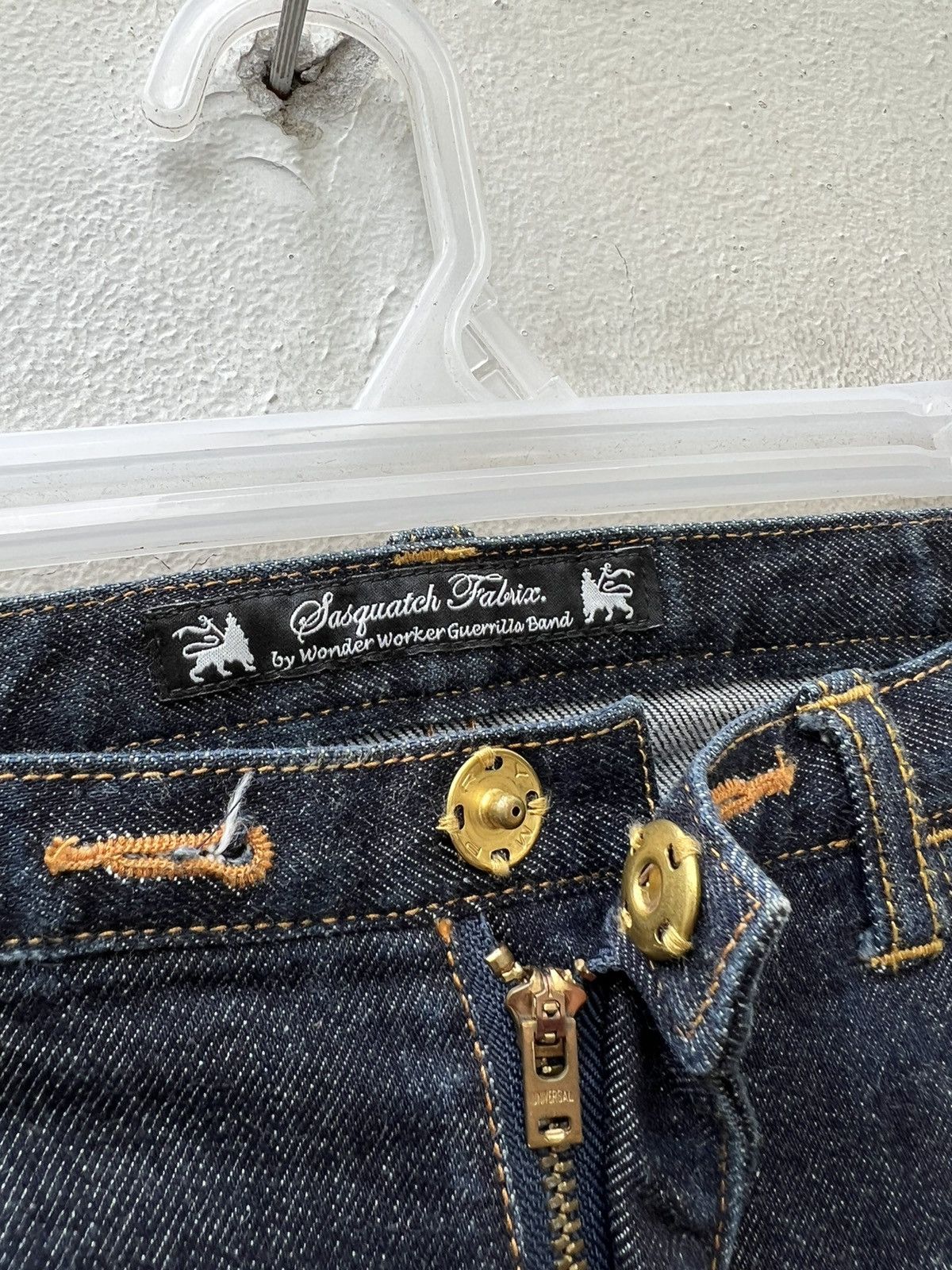 Sasquatchfabrix Sasquatchfabrix Japan Side Tape Cropped Denim Jeans Size US 32 / EU 48 - 10 Thumbnail