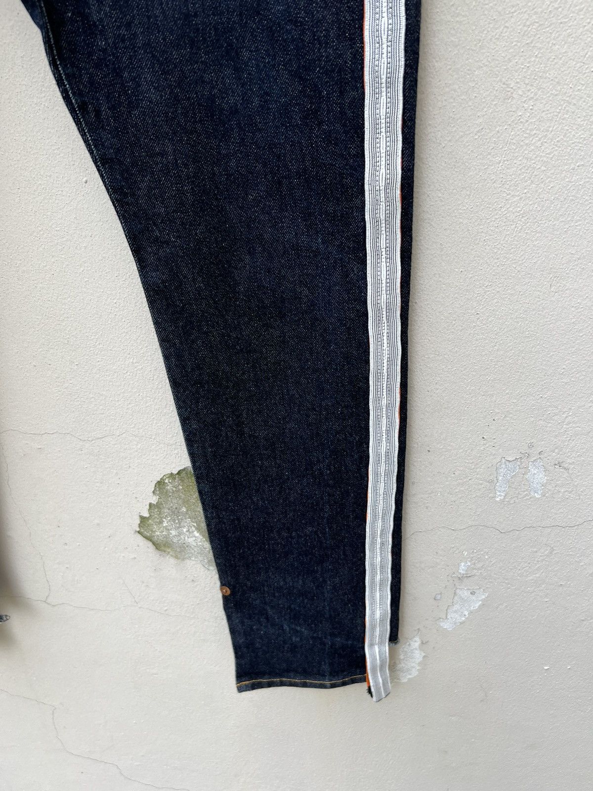 Sasquatchfabrix Sasquatchfabrix Japan Side Tape Cropped Denim Jeans Size US 32 / EU 48 - 15 Thumbnail