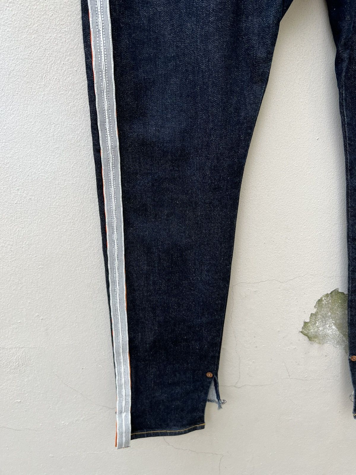 Sasquatchfabrix Sasquatchfabrix Japan Side Tape Cropped Denim Jeans Size US 32 / EU 48 - 12 Thumbnail