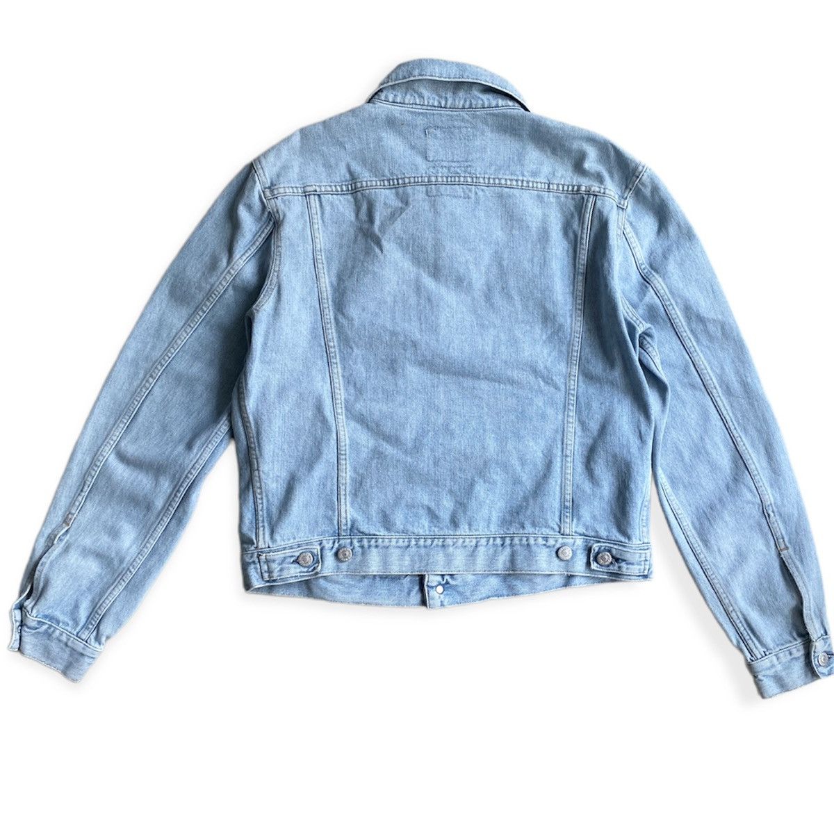 Helmut Lang Helmut Lamg Archive Light Blue Denim Jacket Size US M / EU 48-50 / 2 - 2 Thumbnail