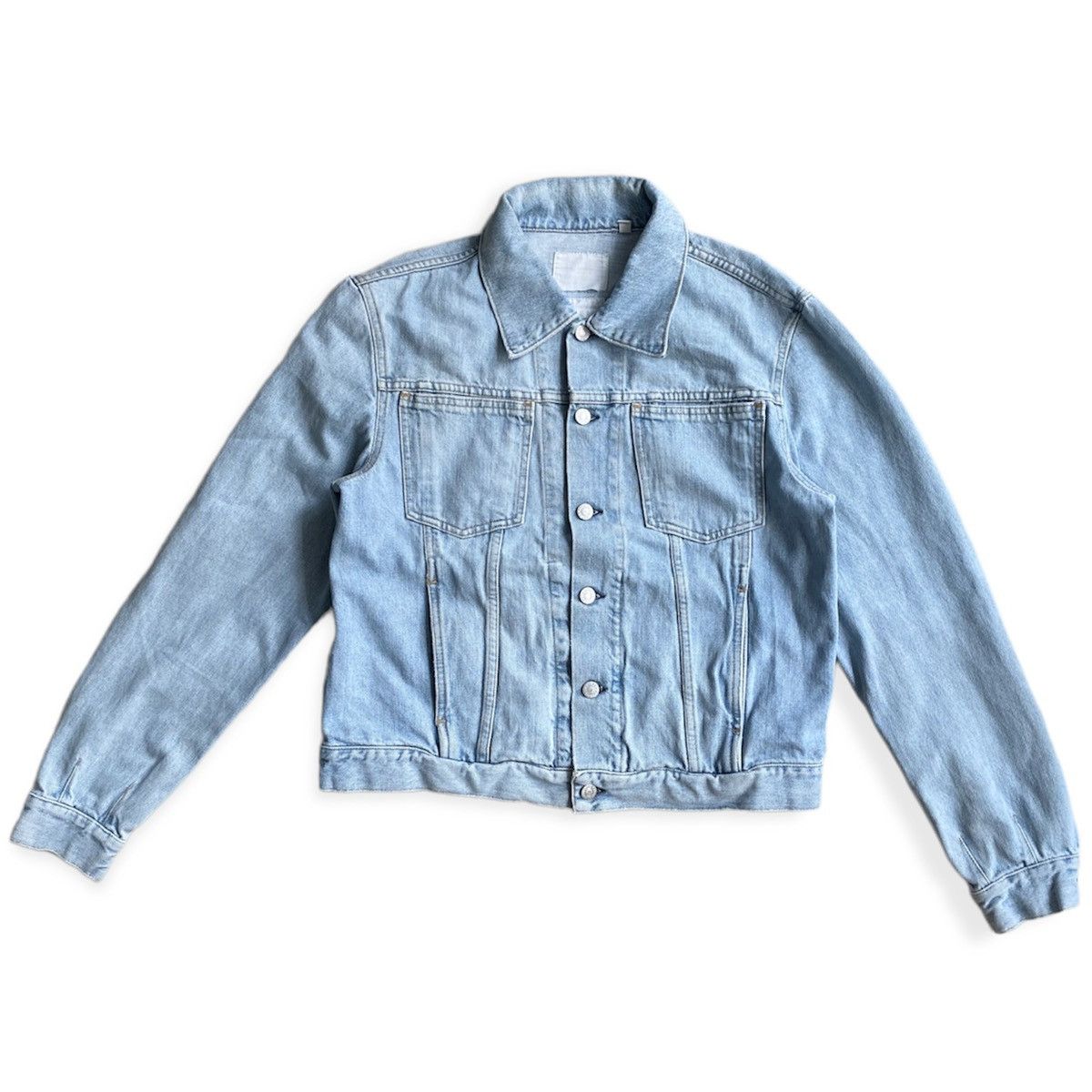 Helmut Lang Helmut Lamg Archive Light Blue Denim Jacket Size US M / EU 48-50 / 2 - 1 Thumbnail