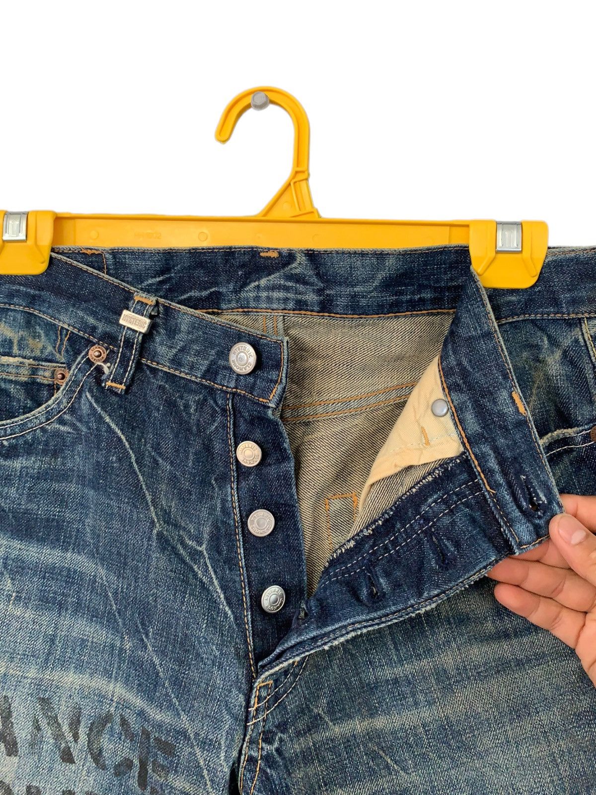 Designer × Hysteric Glamour × Japanese Brand RARE HYSTERIC GLAMOUR KINKY JEANS JAPANESE BRAND DENIM Size US 30 / EU 46 - 10 Thumbnail