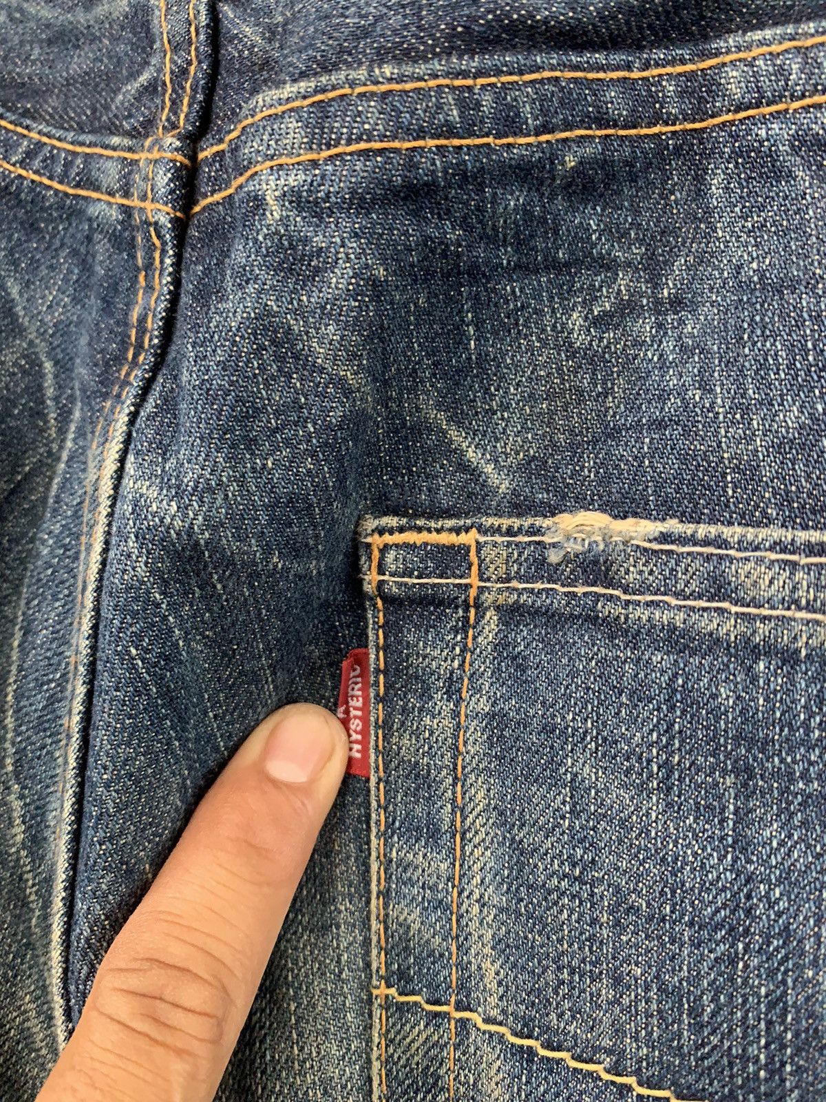 Designer × Hysteric Glamour × Japanese Brand RARE HYSTERIC GLAMOUR KINKY JEANS JAPANESE BRAND DENIM Size US 30 / EU 46 - 11 Thumbnail