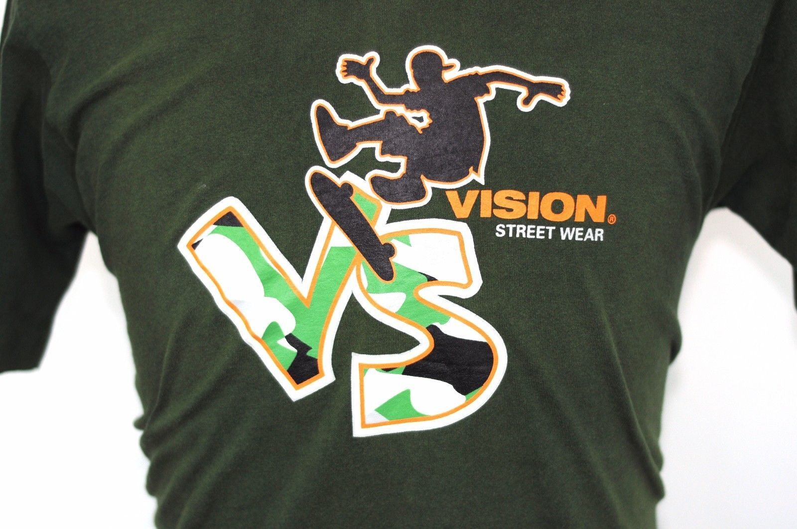 Vision Streetwear Vintage 1980s Vision Street Wear T Shirt Skate Skateboards Size US M / EU 48-50 / 2 - 2 Thumbnail