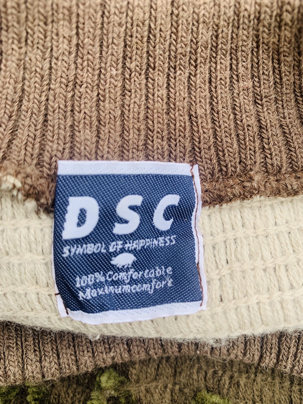 VINTAGE DRUG STORE 52 JAPAN BORO BROWN KNITTED