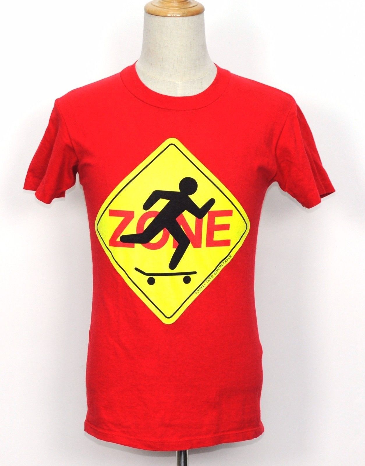 Vintage Vintage Powell Peralta t shirt vtg 80s skateboard Zone Size US M / EU 48-50 / 2 - 1 Thumbnail