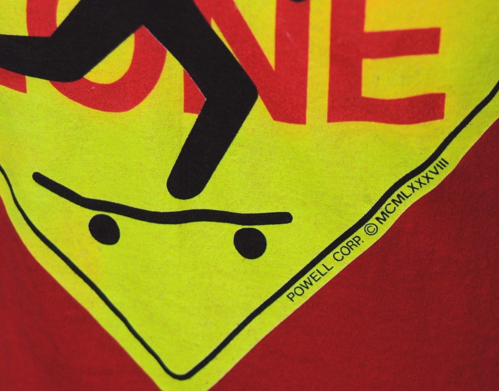 Vintage Vintage Powell Peralta t shirt vtg 80s skateboard Zone Size US M / EU 48-50 / 2 - 3 Thumbnail
