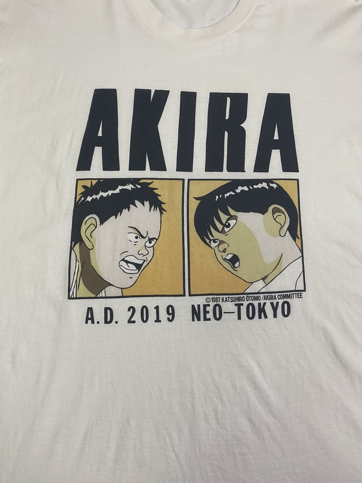 Vintage Akira A.D.2019 Neo Tokyo T-Shirt rare | Grailed
