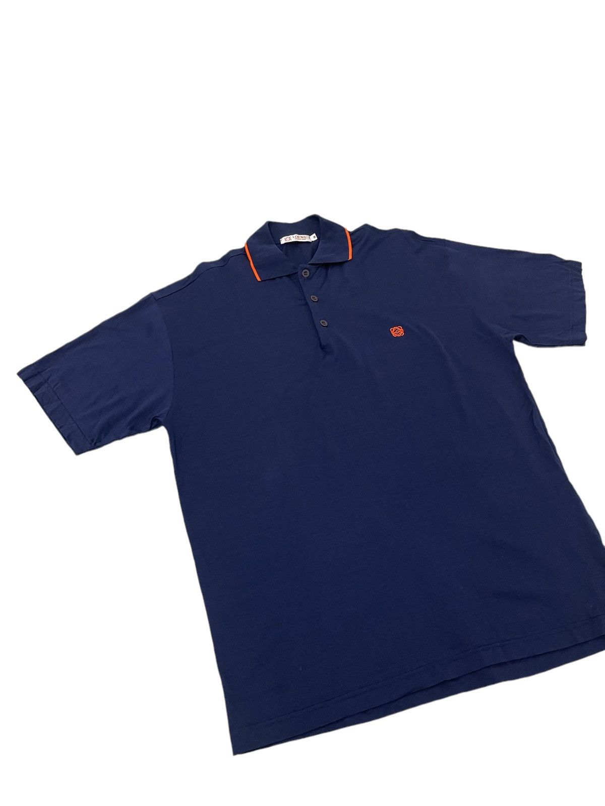 Loewe Made in Italy Loewe Thin Polo Shirt 3🟩8 Size US M / EU 48-50 / 2 - 3 Thumbnail
