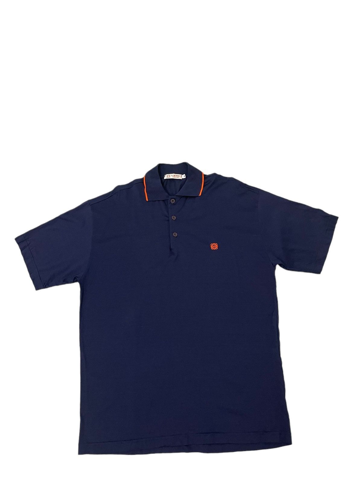 Loewe Made in Italy Loewe Thin Polo Shirt 3🟩8 Size US M / EU 48-50 / 2 - 2 Thumbnail