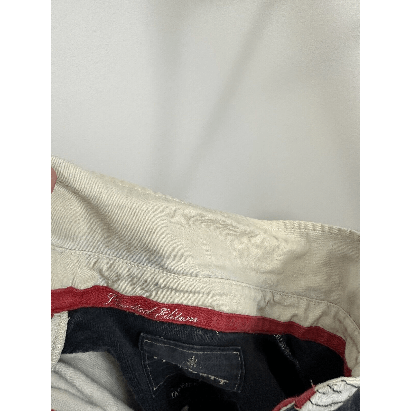 Hackett London Bold Color Block Long Sleeve Rugby Shirt M