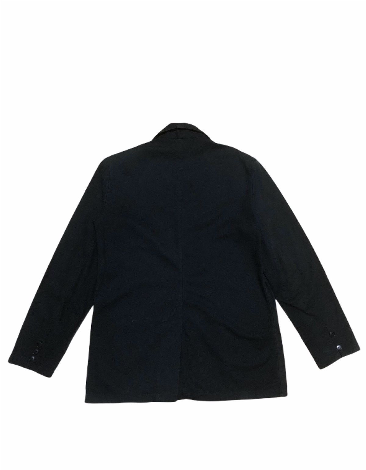 Vintage × agnes b. ICONIC Vtg Avant-Garde Agnes B HOMME Paris Black Jacket Size US M / EU 48-50 / 2 - 3 Thumbnail
