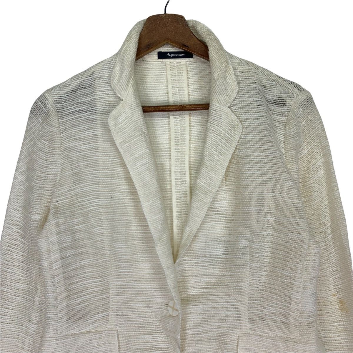 Aquascutum Aquascutum London Silk Blazer Coat Size US S / EU 44-46 / 1 - 2 Thumbnail